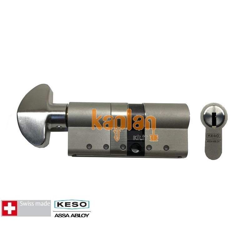 KESO 8000Ω² knob cylinder 81.OX19 with increased drilling protection