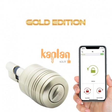 Desi Utopic 2 Akıllı Kilit Gold Edition Bluetooth IOS/Android Uyumlu